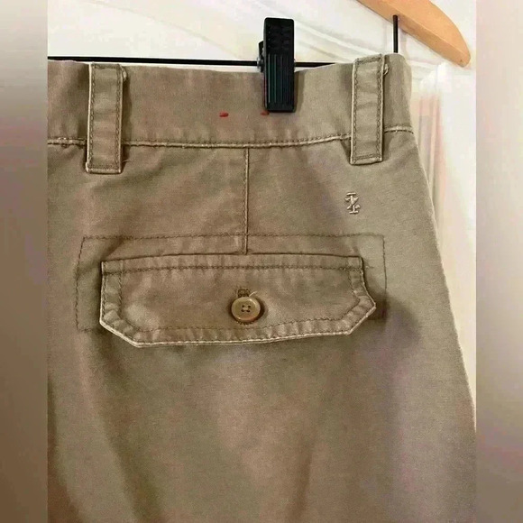 Men’s Izod Trousers Dress Pants Tan With Pockets Size 34 X30 - Picture 9 of 10